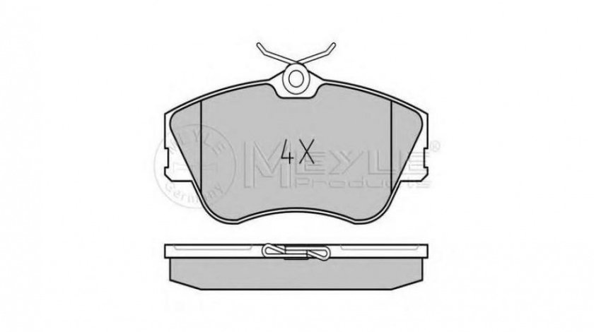 Placute frana Volkswagen VW TRANSPORTER Mk IV platou / sasiu (70XD) 1990-2003 #2 0252147919