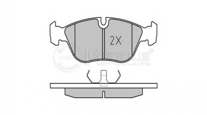 Placute frana Volvo C70 I Cabriolet 1998-2005 #2 0252127319