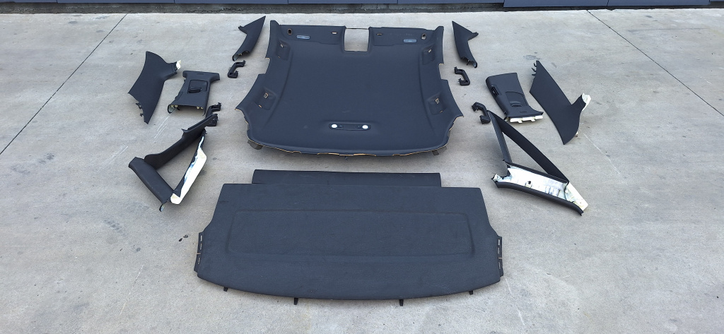 Plafon / Capitonaj Audi A6 (2004-2011) [4F2, C6] 2.7 Motorina 2009, 4F5867505 / NEGRU