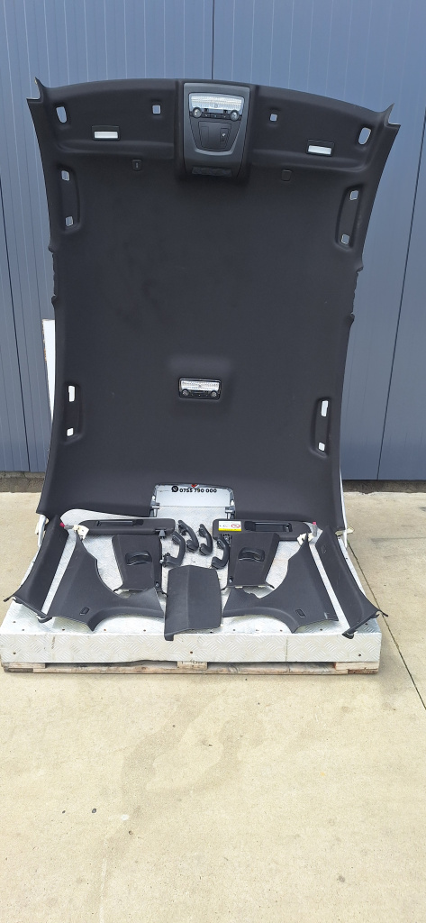 Plafon / Capitonaj BMW Seria 5 (2010-2017) [F10] 2.0 Motorina 2016, 8038177 / COMPLET CU STALPI,MÂNERE ȘI PARASOLARE / NEGRU