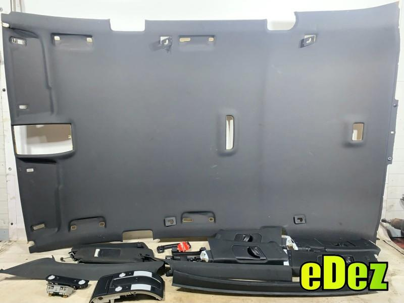 Plafon complet negru Audi Q7 facelift (2