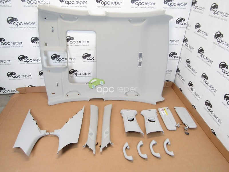 Plafon interior gri cu accesorii VW Jetta 5C (2011 - 2018) cu trapa