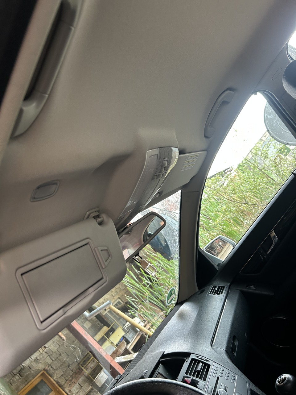 Plafon Mercedes C-class W204 Berlina tapiterie plafon cupola