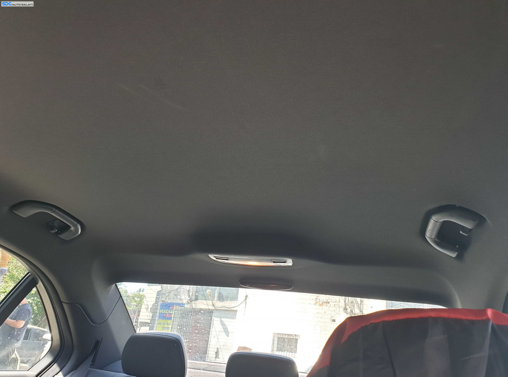 Plafon Plafoniera Textil Tavan Interior Negru cu Stalpi si Manere Mercedes Clasa C Class W204 Sedan Berlina 2007 - 2014 [K6244]