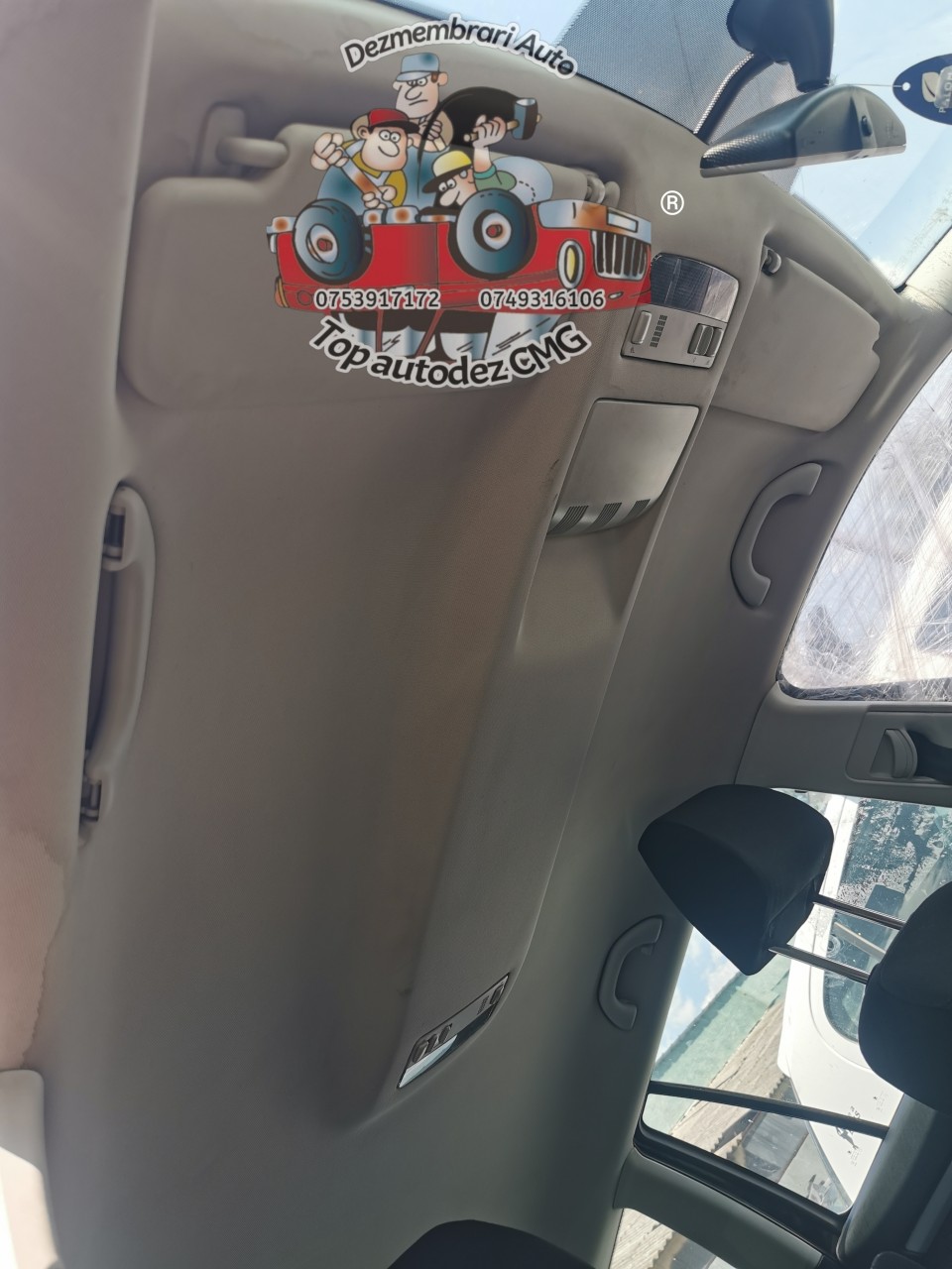 Plafon Skoda Octavia 2 break tapiterie plafon cupola