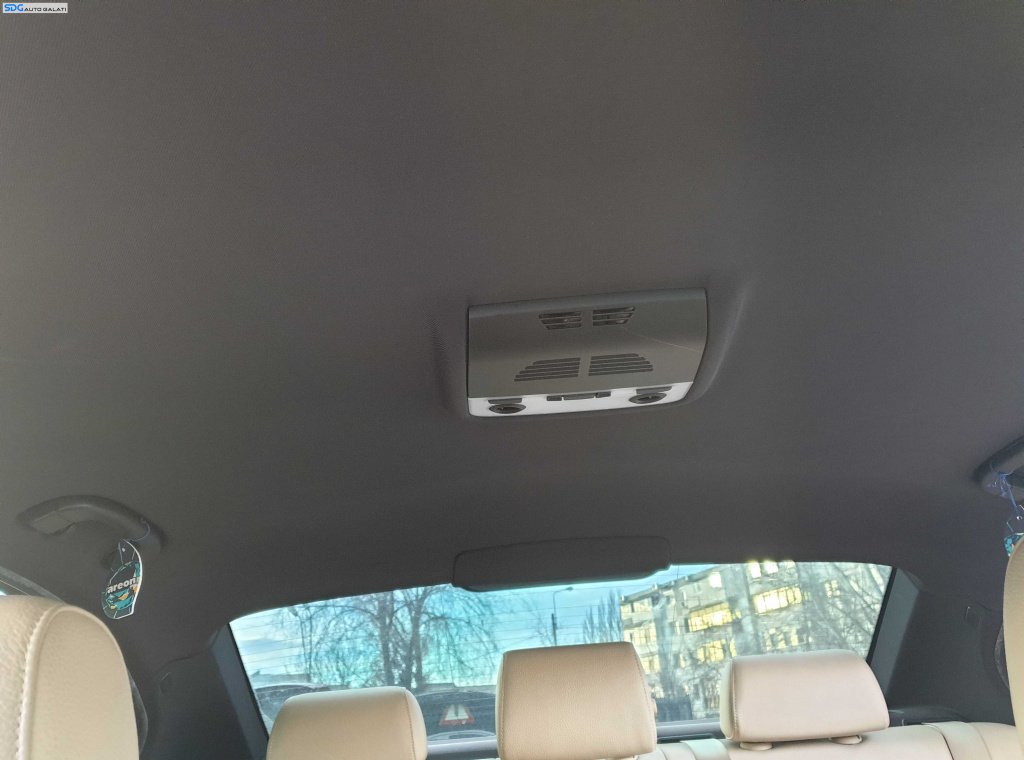 Plafon Tavan Tapiterie Textil Negru cu Stalpi Manere si Parasolare BMW Seria 3 E90 Berlina Sedan 2004 - 2011 [K1217]