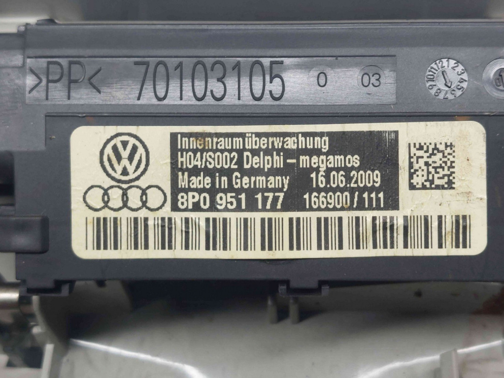 Plafoniera fata Audi A3 Sportback (8PA) [Fabr 2004-2013] 8P0951177