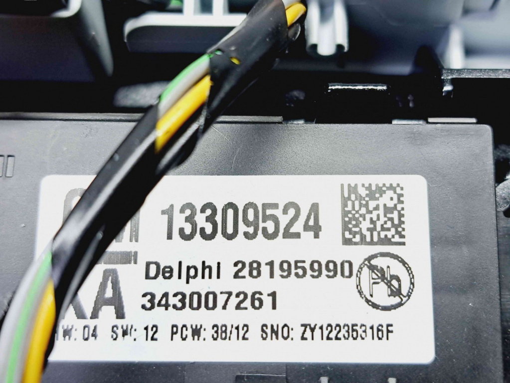Plafoniera fata Opel Astra J [Fabr 2009-2015] 13309524 2.0 CDTI A20DTH