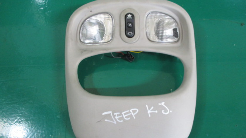 PLAFONIERA / ILUMINATOR INTERIOR CU BUTON TRAPA JEEP CHEROKEE KJ FAB. 2001 - 2008 ⭐⭐⭐⭐⭐