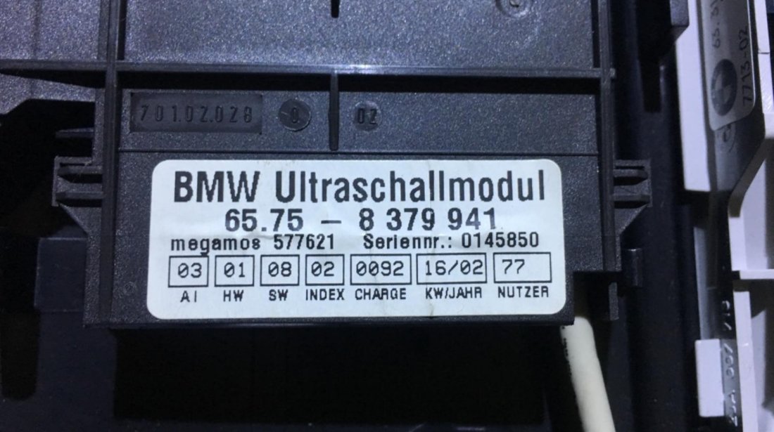 Plafoniera Lumini cu Trapa BMW X5 E53 2000 - 2006 COD : 8258042 / 8379908 / 8379941