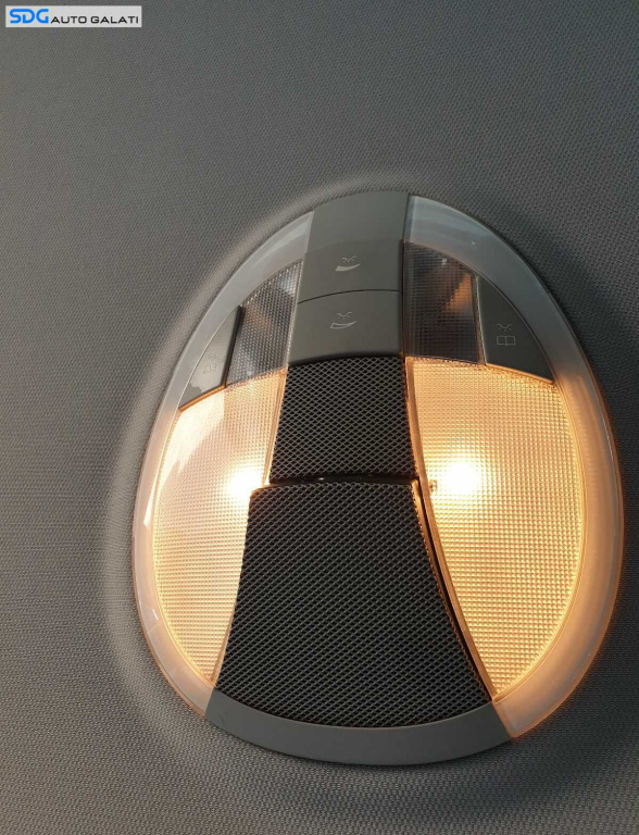 Plafoniera Lumini Lampa Iluminare Habitaclu Interior Spate Mercedes CLS C219 W219 Facelift 2004 - 2010 [C0217]