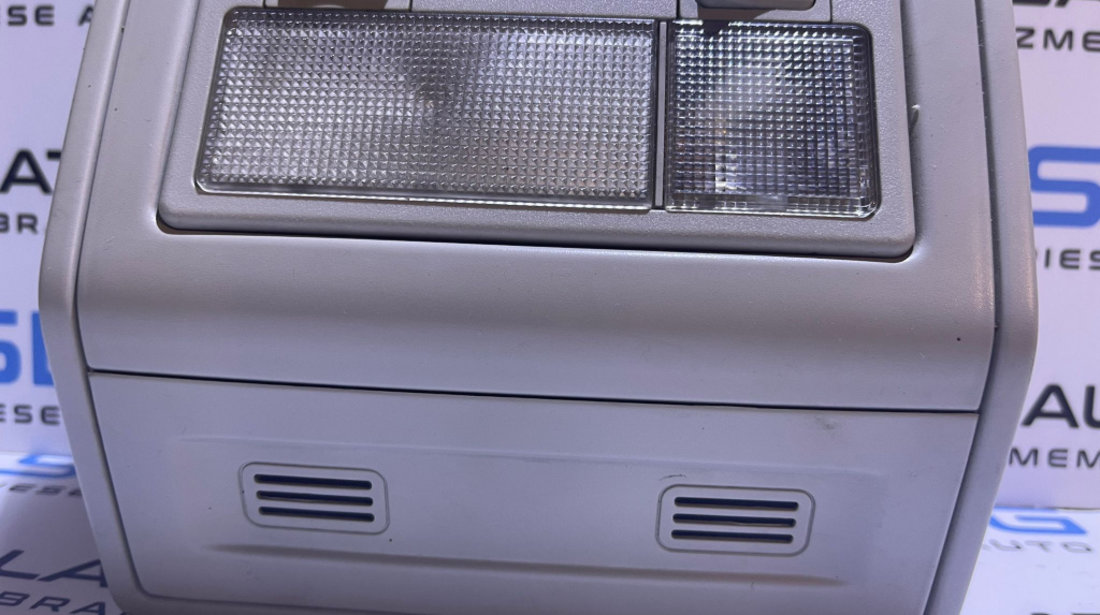 Plafoniera Lumini Lampa Iluminare Interior Habitaclu Suport Ochelari Volkswagen Sharan 2001 - 2010 Cod 7M3868403C 3M21-519A58-ACW 7M3947105 1M21-13774-AA