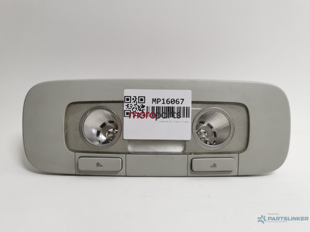 Plafoniera passageri VOLKSWAGEN PASSAT (3C2) [ 2005 - 2010 ] TDI (BKC, BLS, BXE) 77KW|105HP OEM 3C0947291C