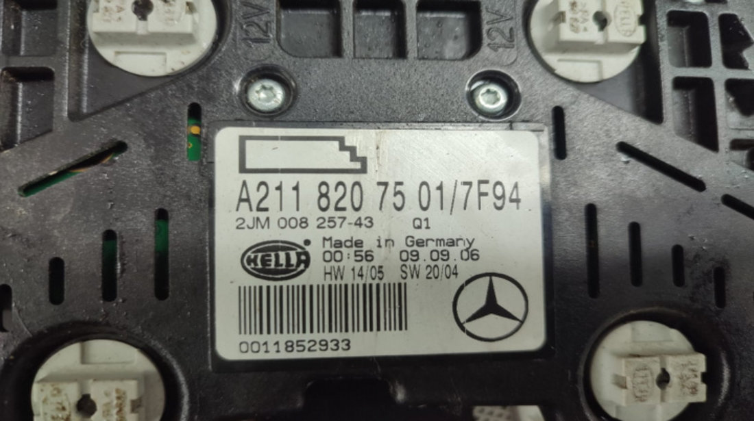 Plafoniera spate a2118207501 Mercedes-Benz E-Class W211 [2002 - 2006]