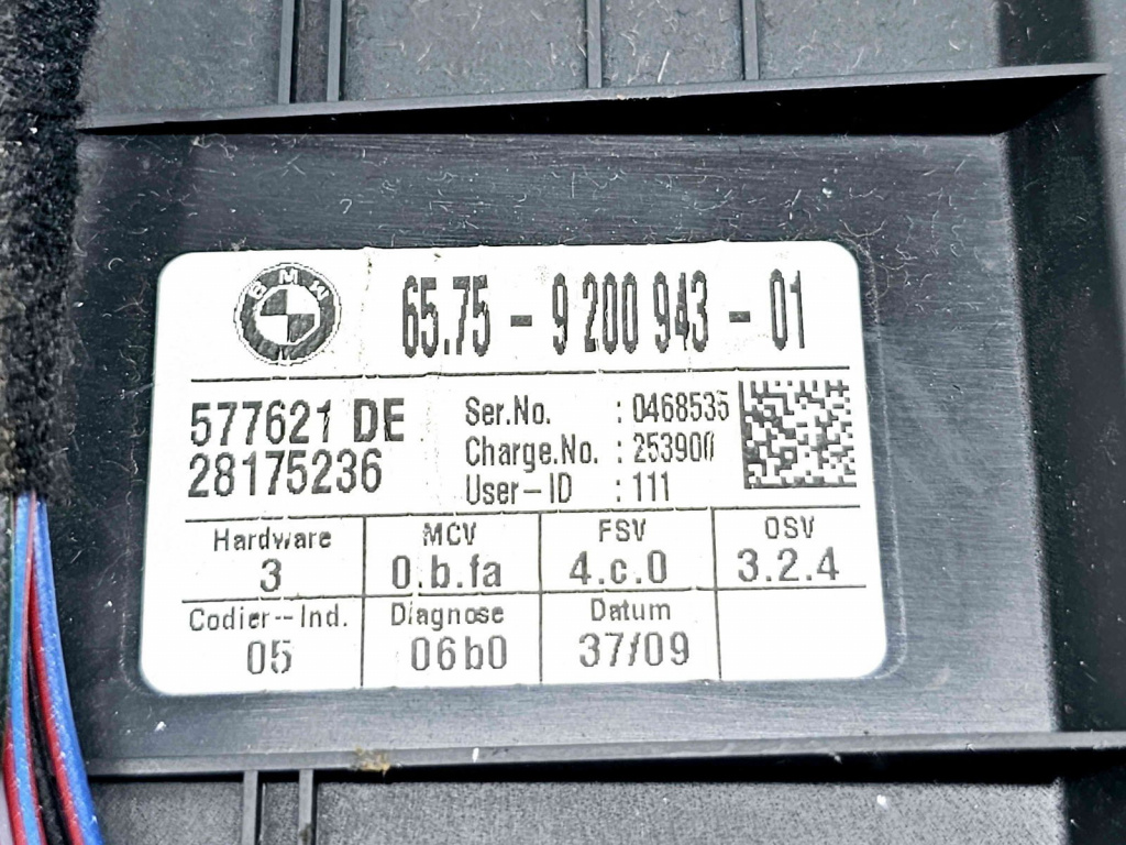 Plafoniera spate Bmw 1 (E81, E87) [Fabr 2004-2010] 9201645 9200943