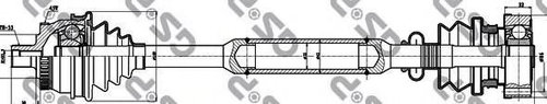 Planetara AUDI A4 (8D2, B5) (1994 - 2001) GSP 299111 piesa NOUA