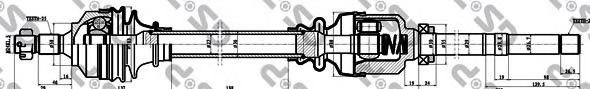 Planetara CITROEN C4 Picasso I (UD) (2007 - 2013) GSP 245104 piesa NOUA
