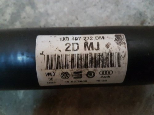 Planetara dreapta 1k0407272dm vw golf 6 1.4 16v cgg 80 cai
