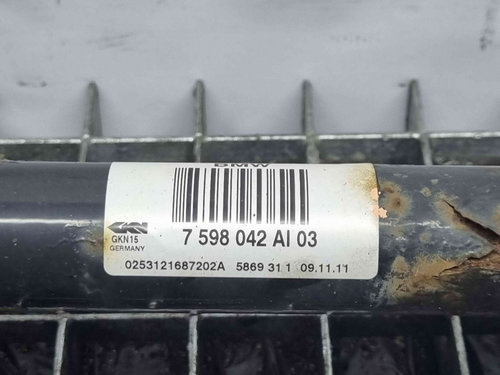 Planetara dreapta spate Bmw X3 (F25) [Fabr 2010-2017] 7598042 2.0 N47 135KW / 184CP 2.0 N47 135KW / ...