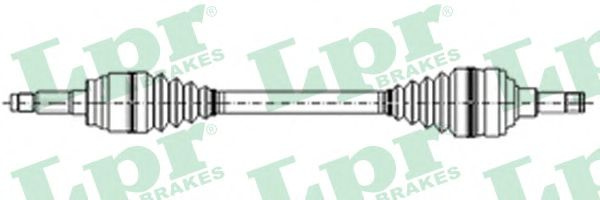 Planetara FIAT DOBLO Microbus (223, 119) (2001 - 2016) LPR DS20184 piesa NOUA