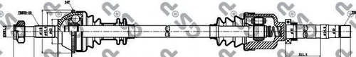 Planetara FIAT DUCATO caroserie (230L) (1994 - 2002) GSP 210036 piesa NOUA
