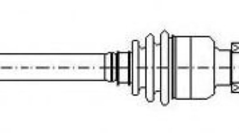 Planetara FIAT DUCATO caroserie (230L) (1994 - 2002) METELLI 17-0816 piesa NOUA