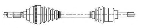Planetara FIAT DUCATO platou / sasiu (230) (1994 - 2002) METELLI 17-0158 piesa NOUA