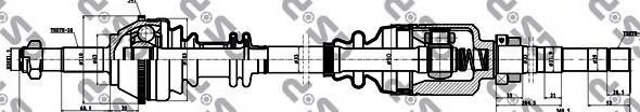 Planetara FIAT DUCATO platou / sasiu (230) (1994 - 2002) GSP 210104 piesa NOUA