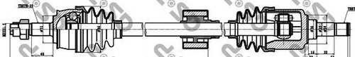 Planetara FIAT PUNTO Van (188AX) (2000 - 2009) GSP 217033 piesa NOUA