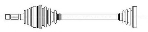 Planetara FIAT STILO Multi Wagon (192) (2003 - 2008) METELLI 17-0654 piesa NOUA