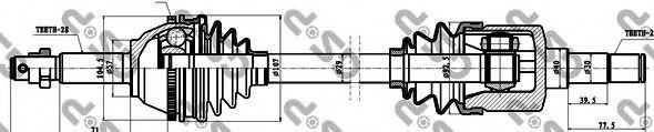 Planetara FORD TRANSIT caroserie (FA) (2000 - 2006) GSP 218036 piesa NOUA