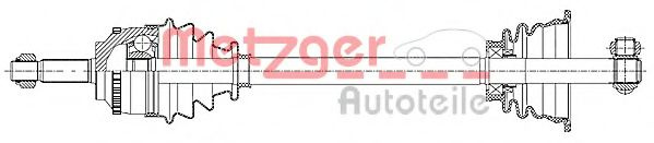 Planetara RENAULT SYMBOL I (LB0/1/2) (1998 - 2008) METZGER 7210025 piesa NOUA
