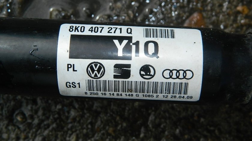 Planetara stanga fata, cutie automata Audi A4 B8 8K model 2009, 8K0407271AJ