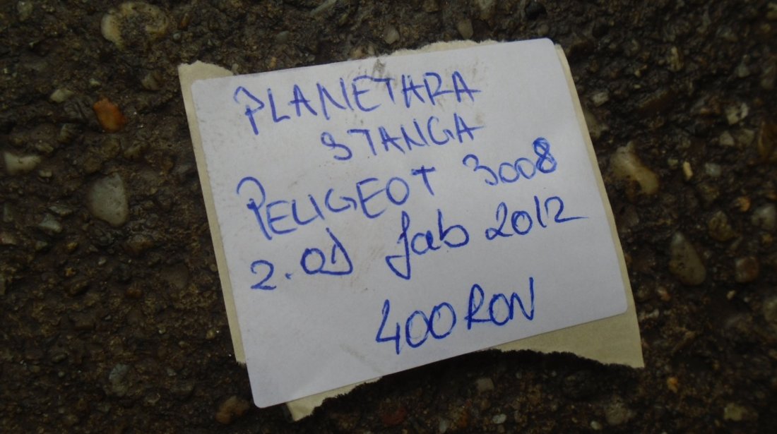 Planetara stg peugeot 3008 2.0d fab 2012