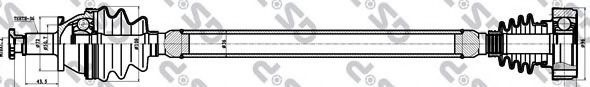Planetara VW FOX (5Z1, 5Z3) (2003 - 2016) GSP 261063 piesa NOUA