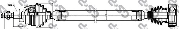 Planetara VW GOLF IV Variant (1J5) (1999 - 2006) GSP 203046 piesa NOUA