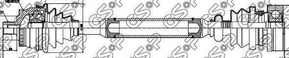 Planetara VW PASSAT (3B3) (2000 - 2005) GSP 203002 piesa NOUA