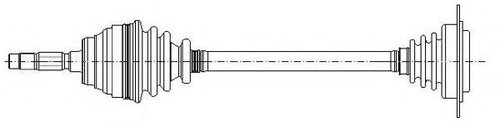 Planetara VW POLO (9N) (2001 - 2012) METELLI 17-0613 piesa NOUA