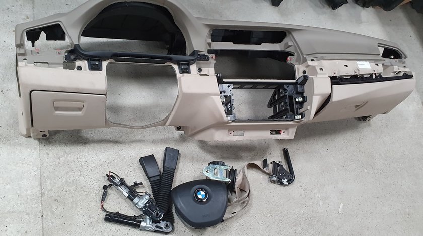 Plansa bord cu airbaguri si centuri BMW Seria 5 F10 2011 2012 2013