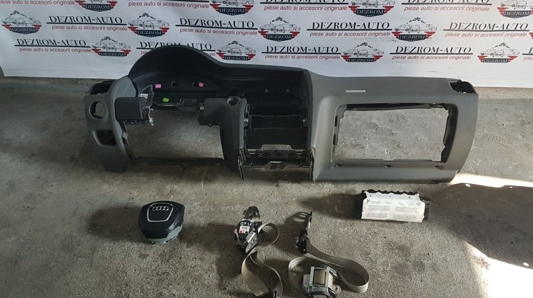 Plansa bord culoare gri airbag volan airbag pasager audi q7