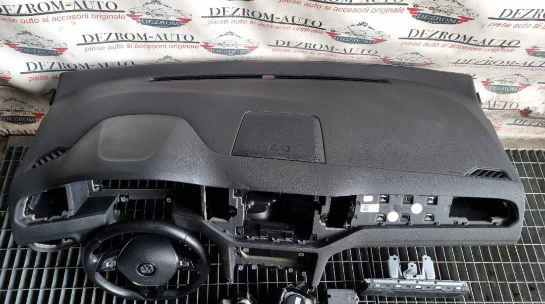 Plansa bord + kit airbag-uri (sofer, pasager, centuri, calculator) VW Sportsvan 517857181 5Q0959655D 5G0880201