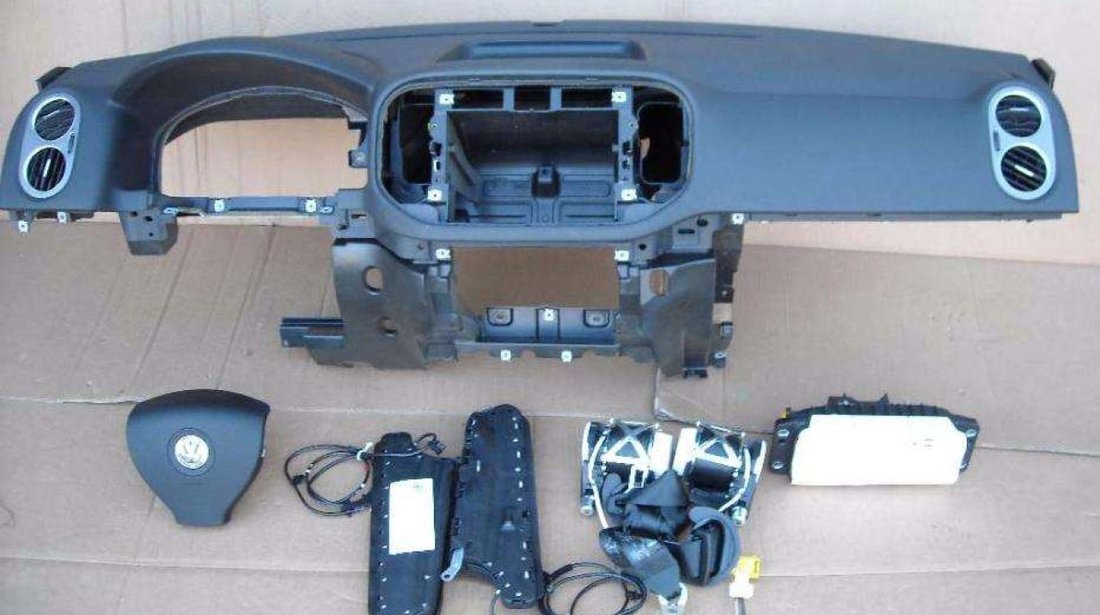 Plansa bord + Kit airbag-uri VW Tiguan 2008-2011