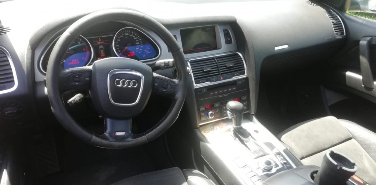 Plansa bord kit chit airbag-uri centuri volan stanga Audi Q7