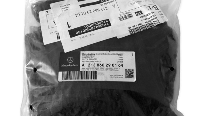 Plasa Portbagaj Oe Mercedes-Benz E-Class W213 2016→ A213860290164