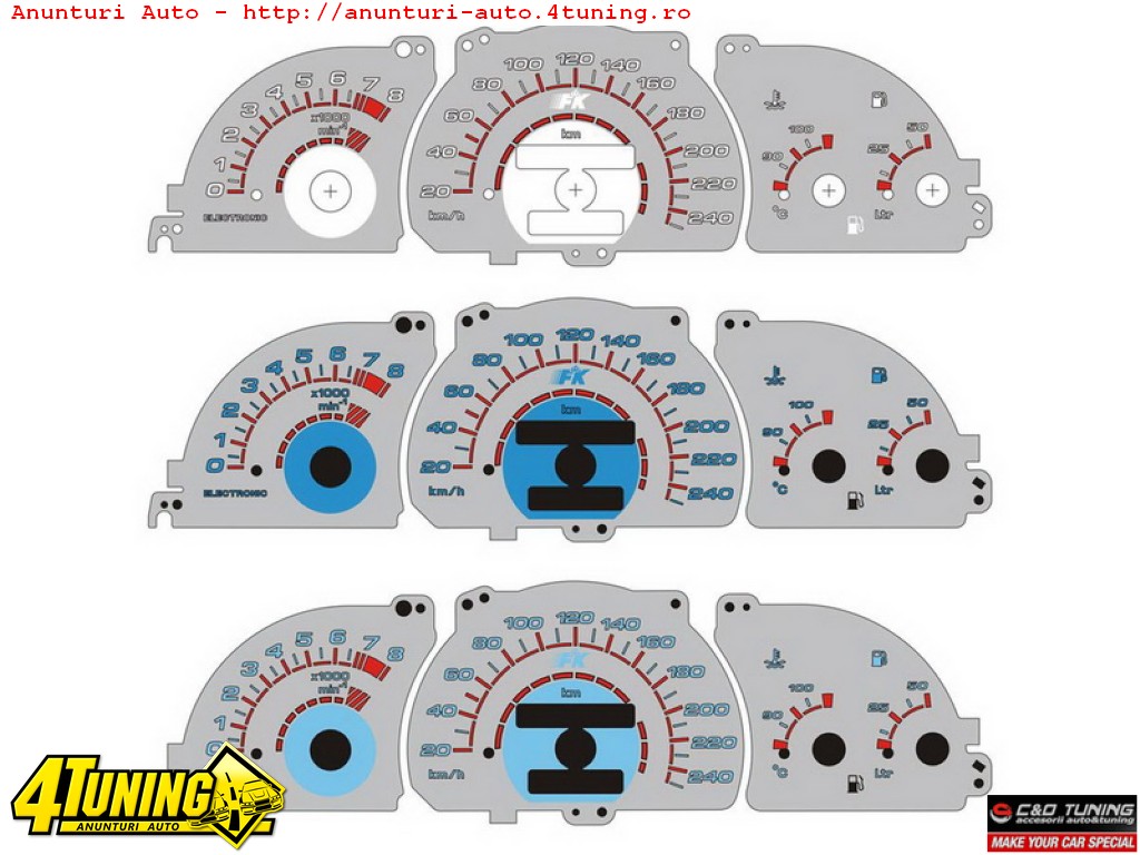 PLASMA BORD OPEL ASTRA F - CEASURI BORD OPEL ASTRA F