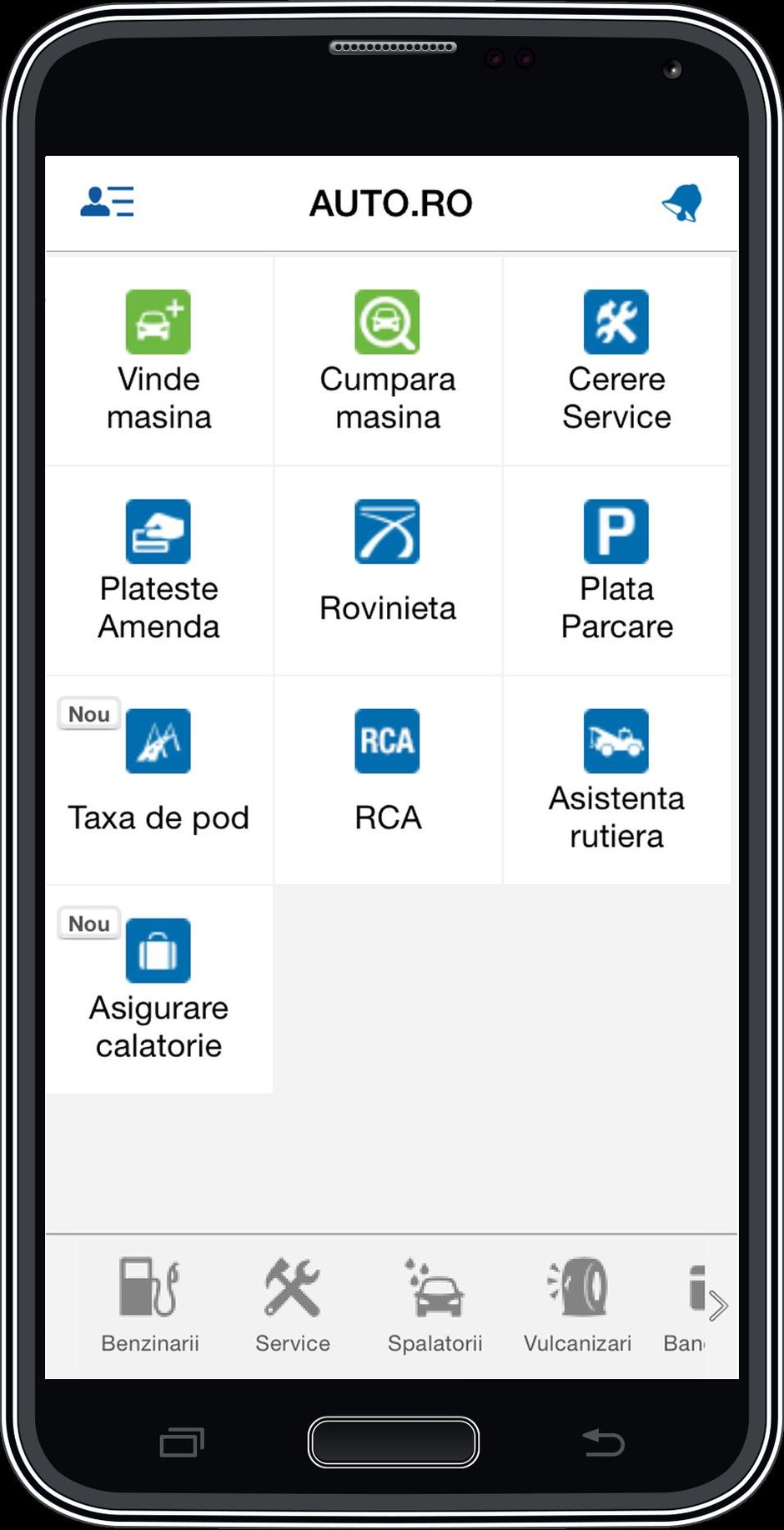 Plata prin aplicatie a taxei de pod
