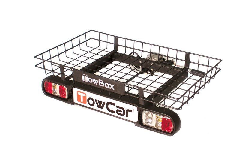 Platforma TowBox Cargo V2 - cu prindere pe carlig de remorcare auto