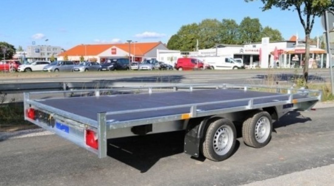 Platforma transport auto Boro Atlas 2700 Kg, dimensiuni 600x200 cm