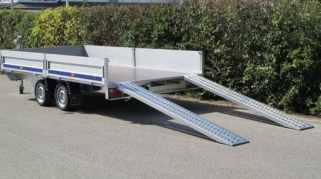 Platforma transport auto Boro Atlas 2700 kg dimensiune 4x2 metri