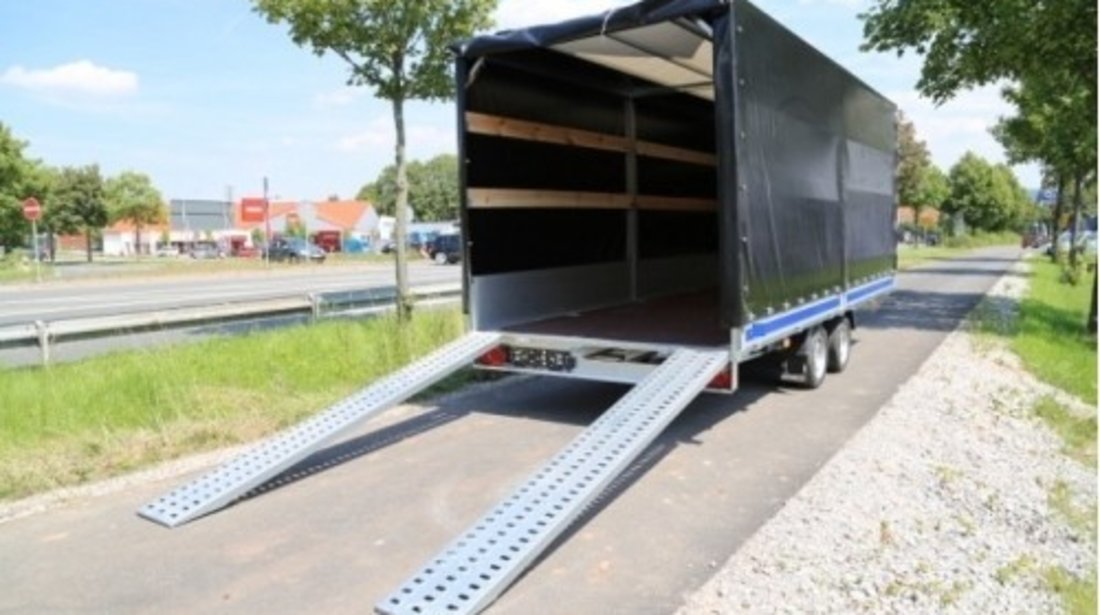 Platforma transport auto Boro Atlas 2700 kg dimensiune 4x2 metri